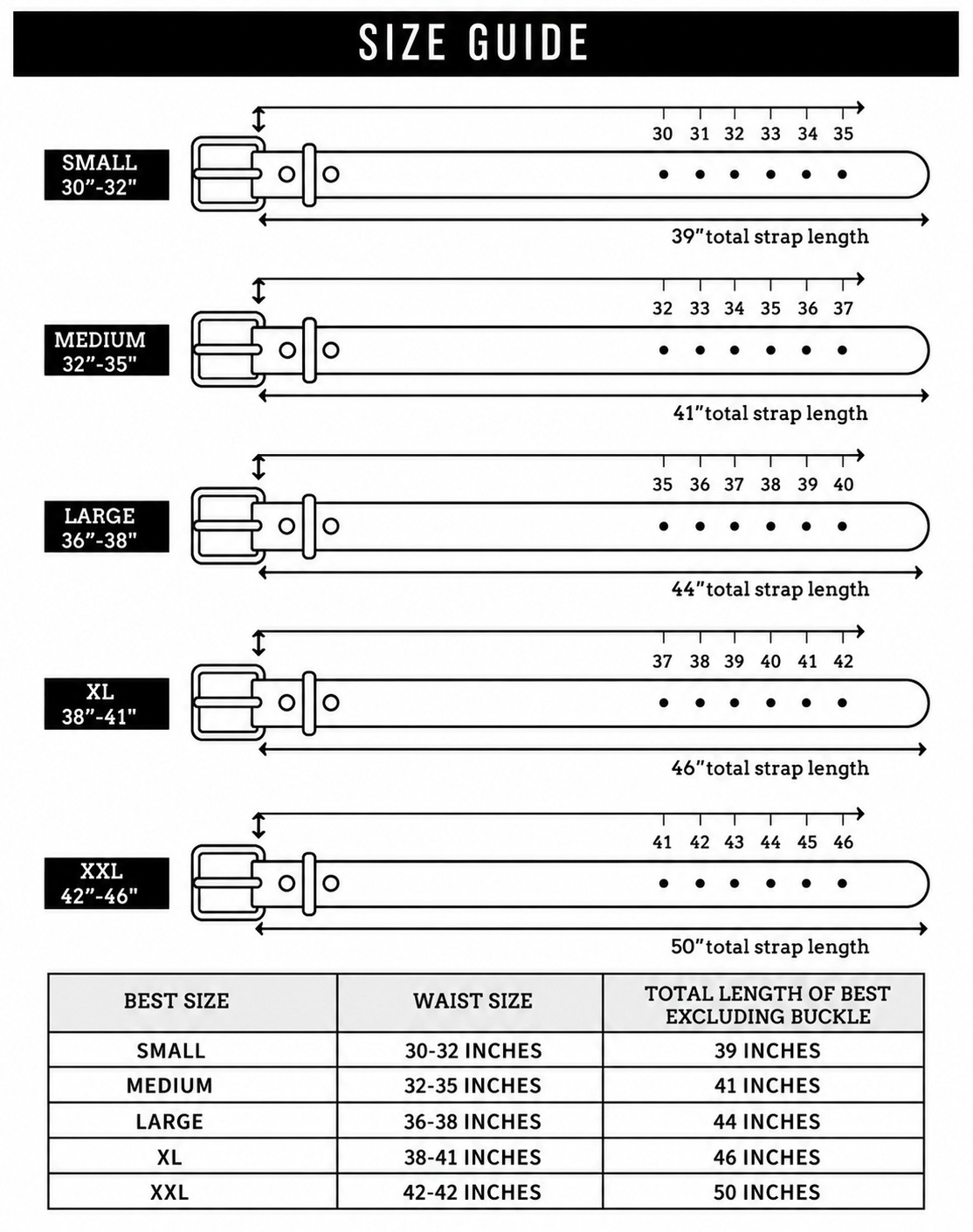 WHITE STAPLE BELT